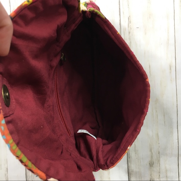 World Market Bright Beaded Embroidered Clutch - Picture 8 of 8